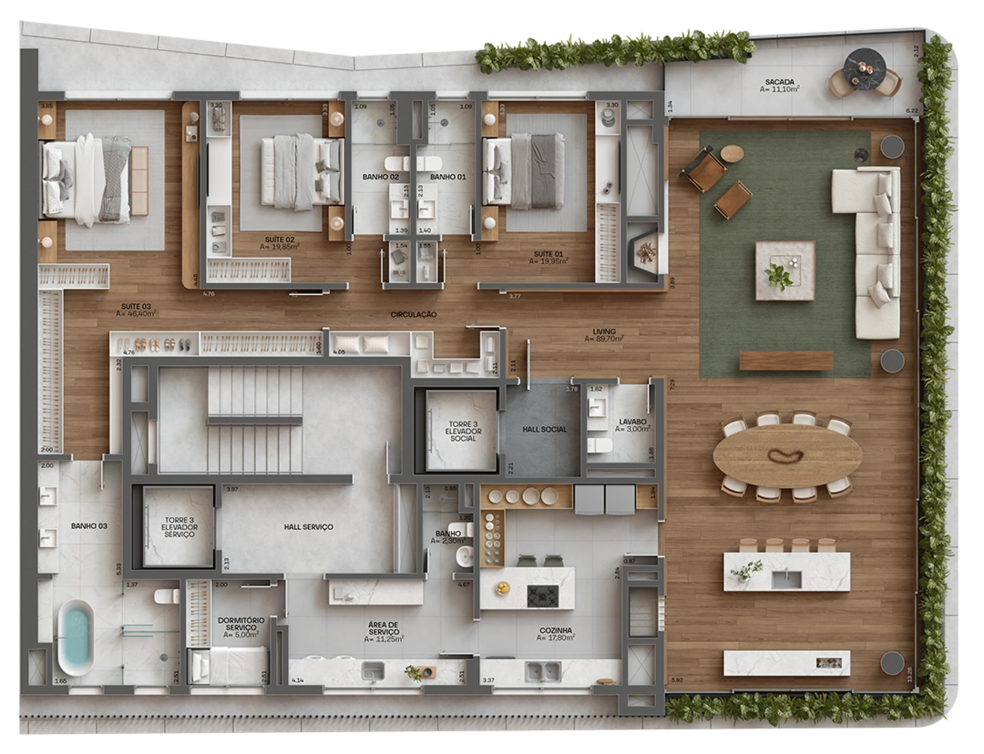 3 Dorm